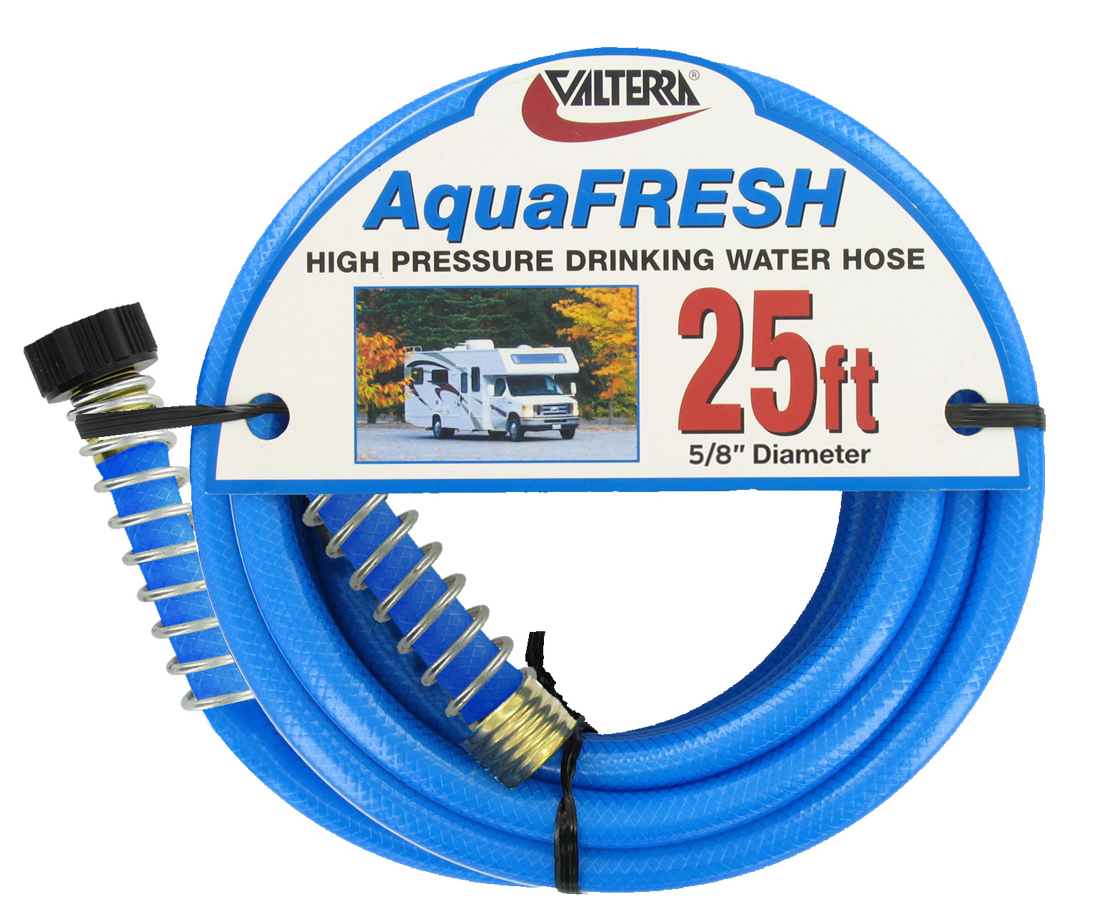 Drinking Water Hose, 5/8 X 25', Blue