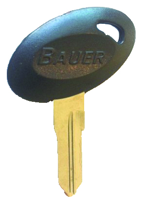 Bauer Travel Trailer Lock Key Blank