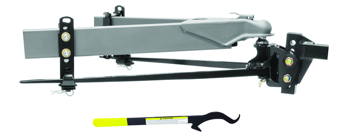 Steadi-Flexu00ae Light Weight Distributing Kit W/shank, Built In Friction Sway Control & Hardware, 6,000 Lbs. (gtw), 400 To 600 Lbs.