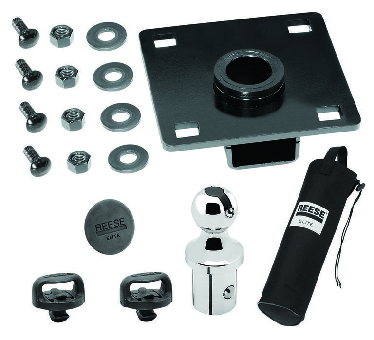 Eliteu2122 Series Under-Bed Bolt-On Gooseneck Head With Pop-Inu2122 2-5/16 Ball, Ford