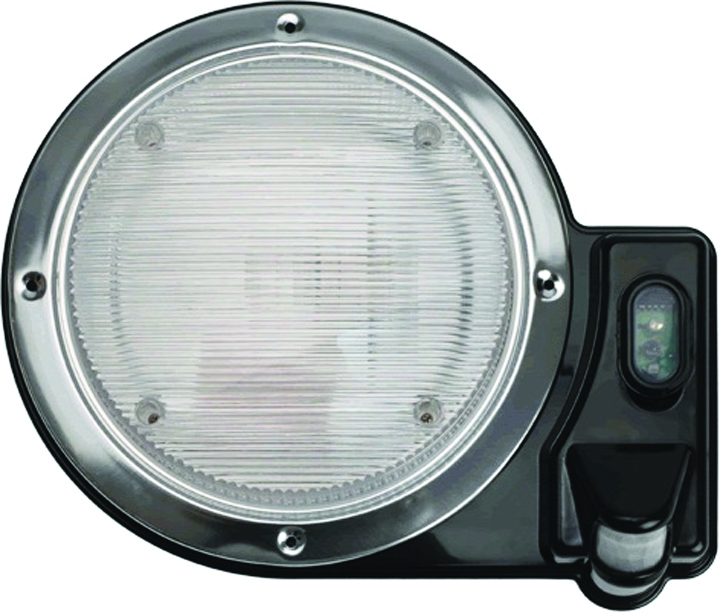 Black Round Scare Motion Light