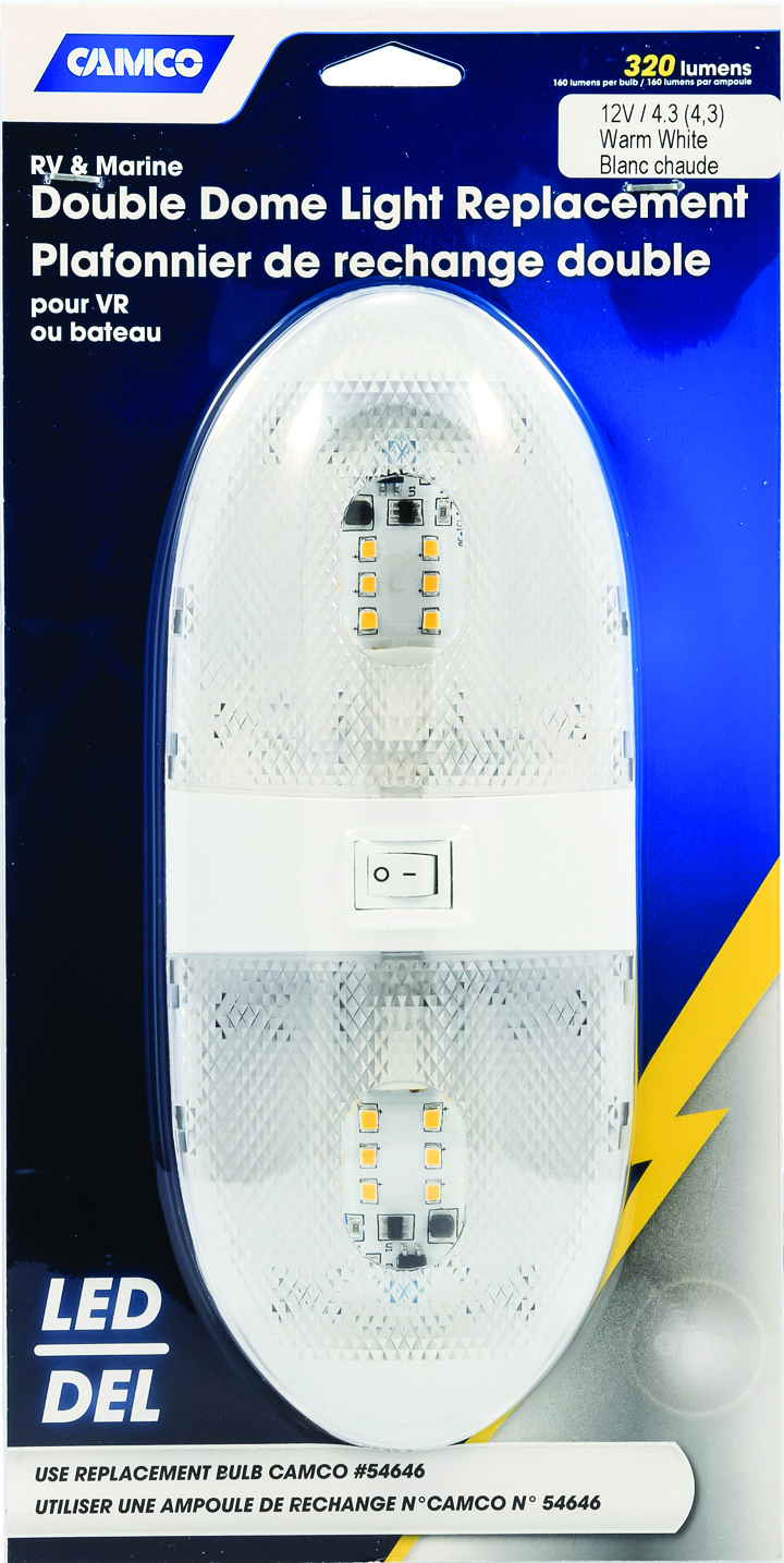 LED - Dome Light, Double Dome, 320lmn Ccsaus