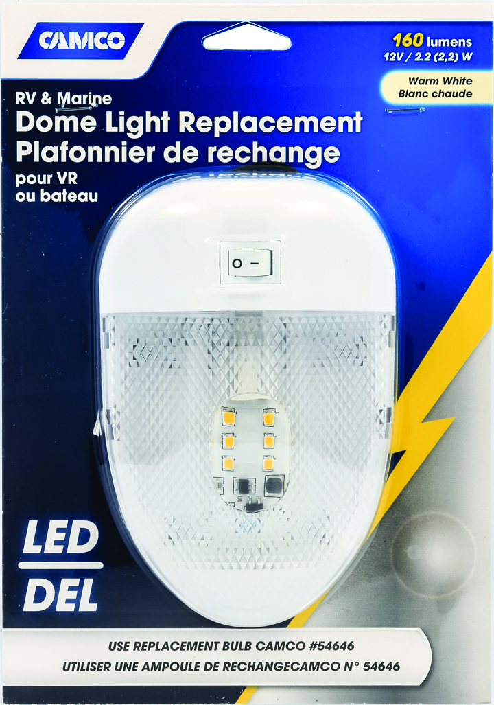 LED - Dome Light, Single Dome, 160 Lumen, Ccsaus