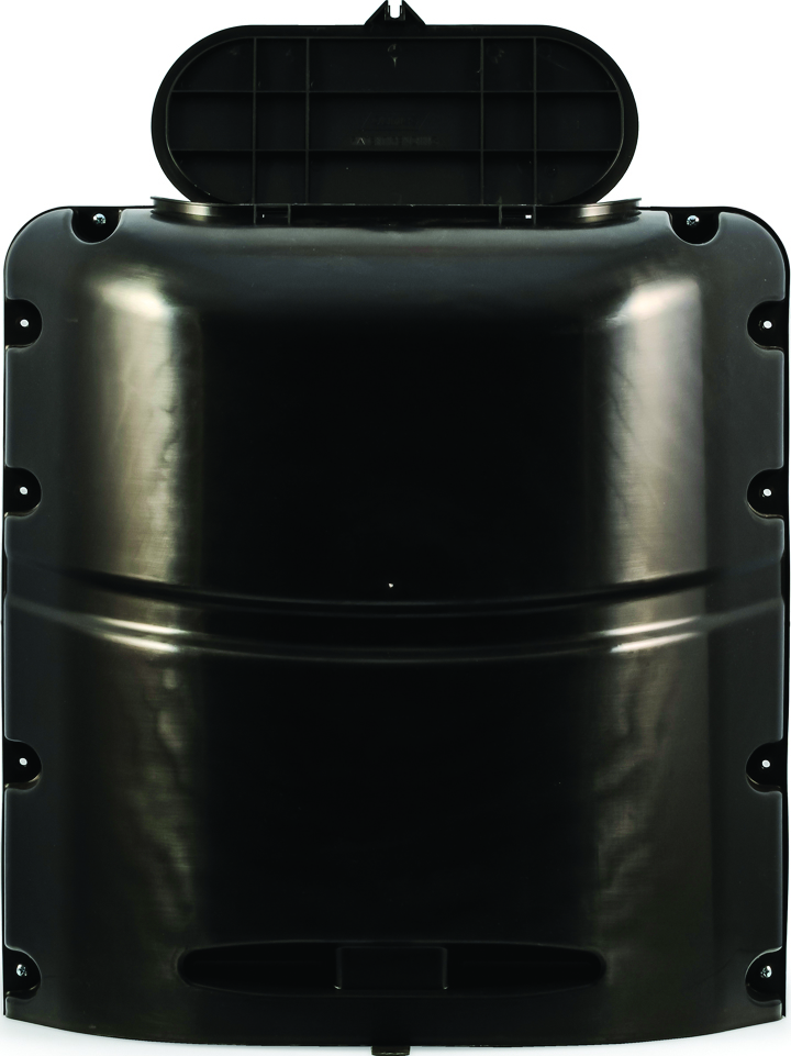 Propane Tank Cover, Black (fits 20# Single Steel Tank)