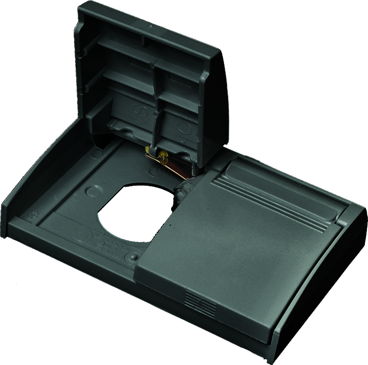 Black Weatherproof Outlet Cover