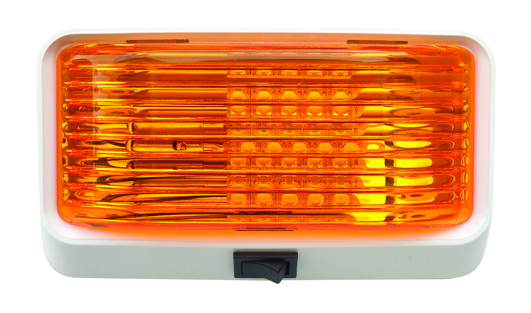 LED Porchlight W/Switch Amber Lens 175 Lumens