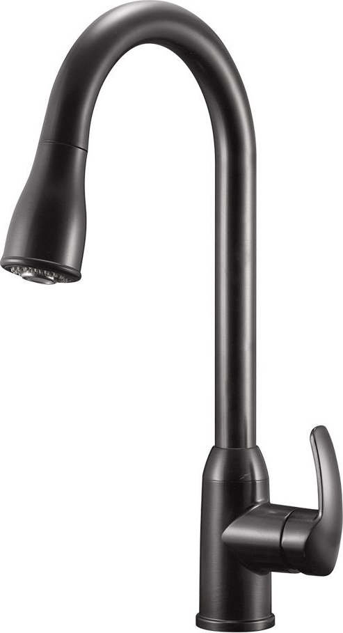 Single Handle Pull-Down RV Kitchen Faucet - Venetian Bronze