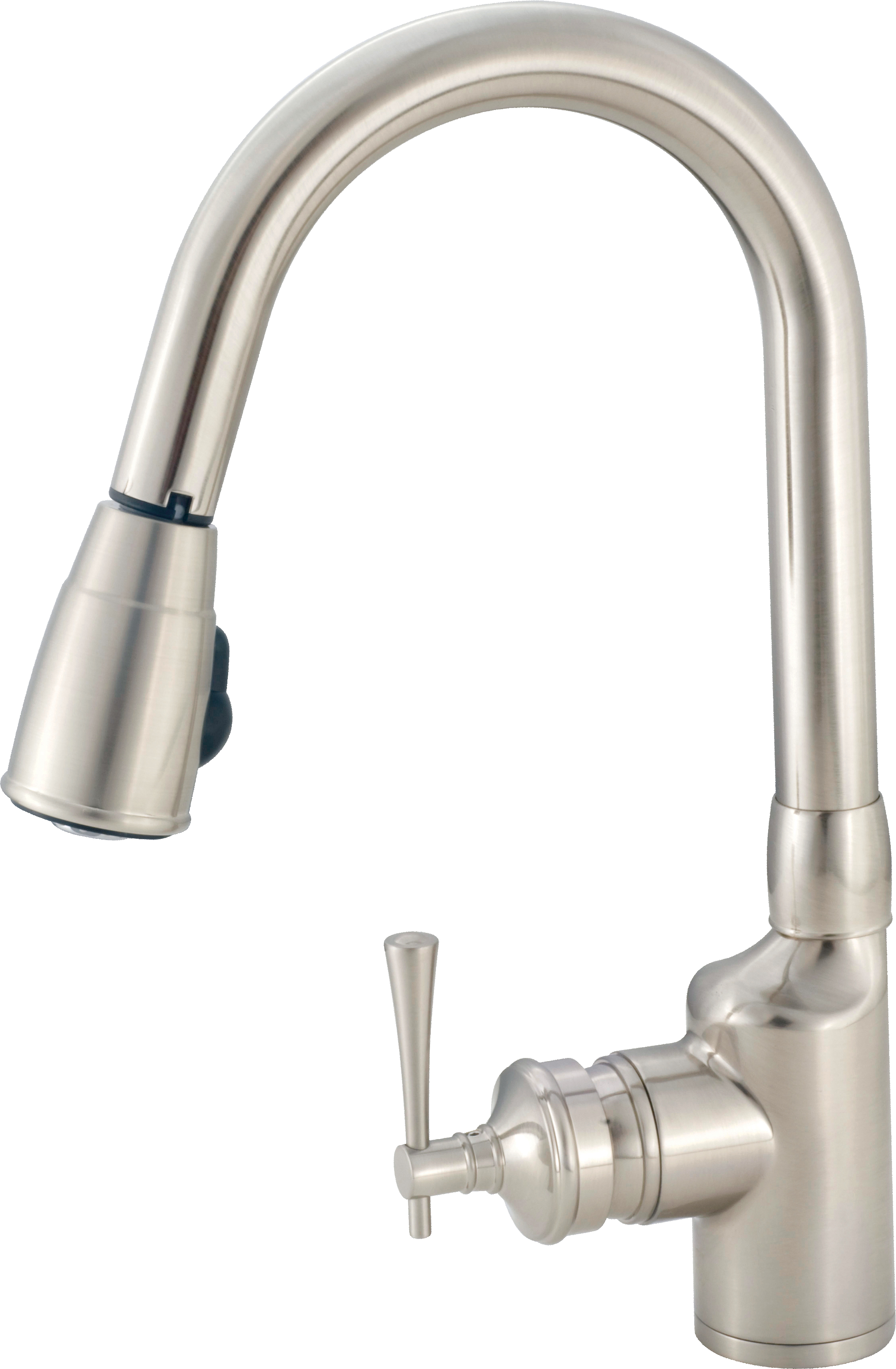 Metal Kitchen Pull-Down Nickel