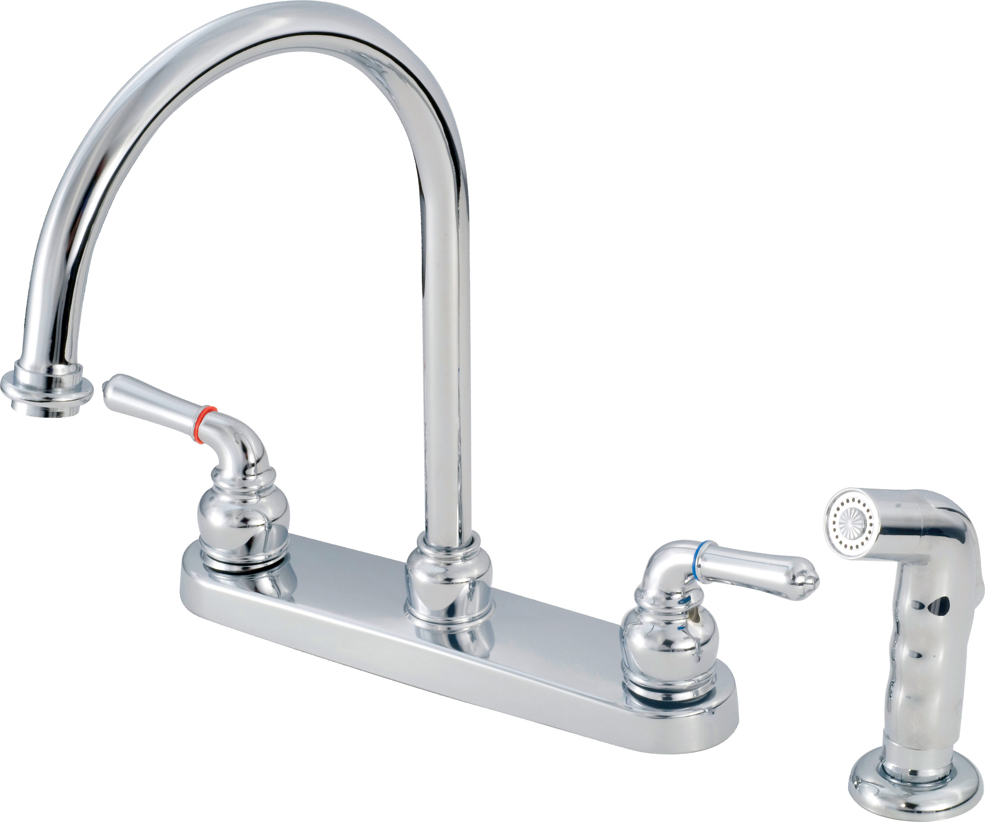 8 Metal Kitchen Gsk Spt W/ Spry Chrome