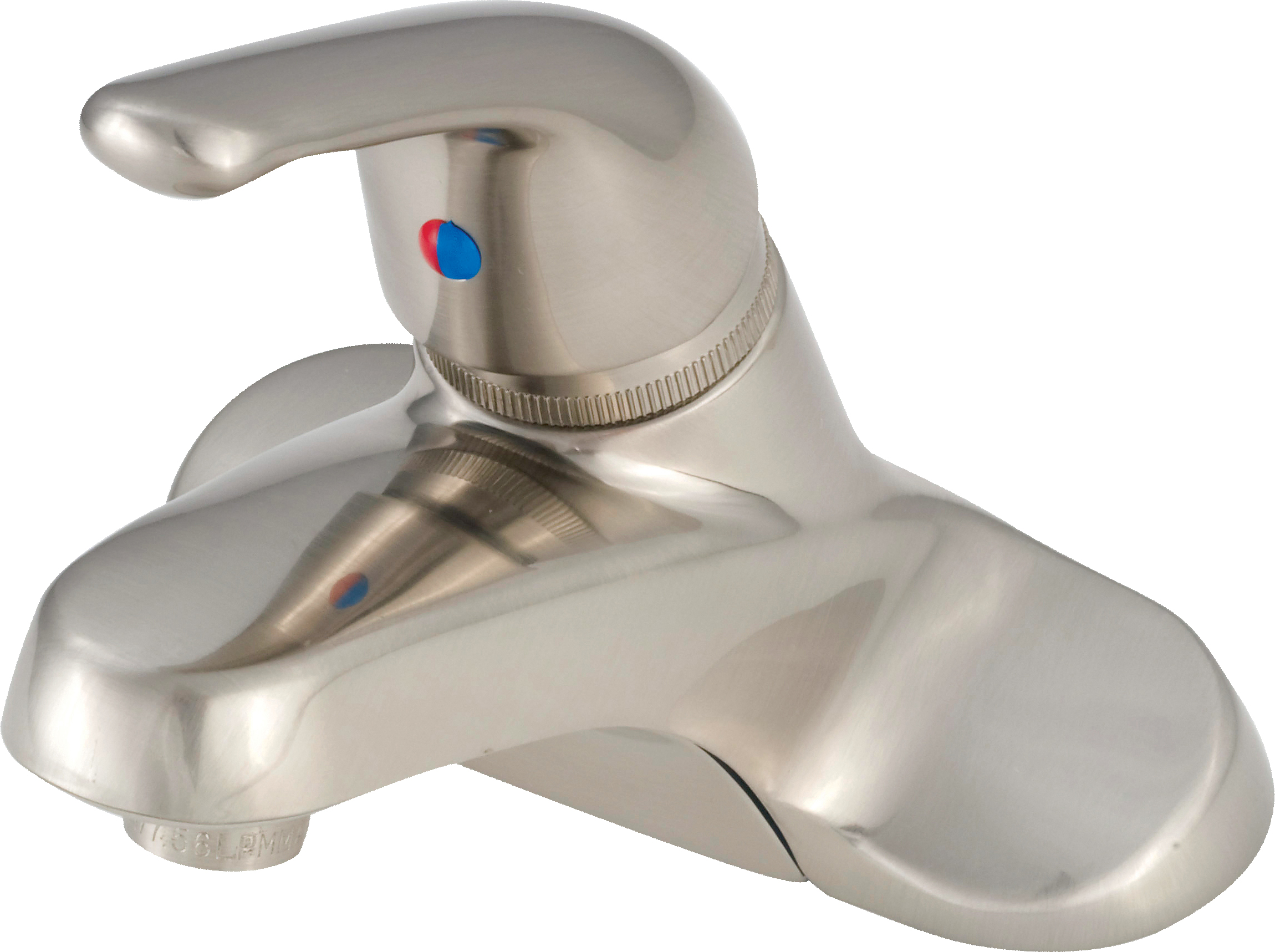Single Handle Metal Lav W/ Blade Handle Nickel