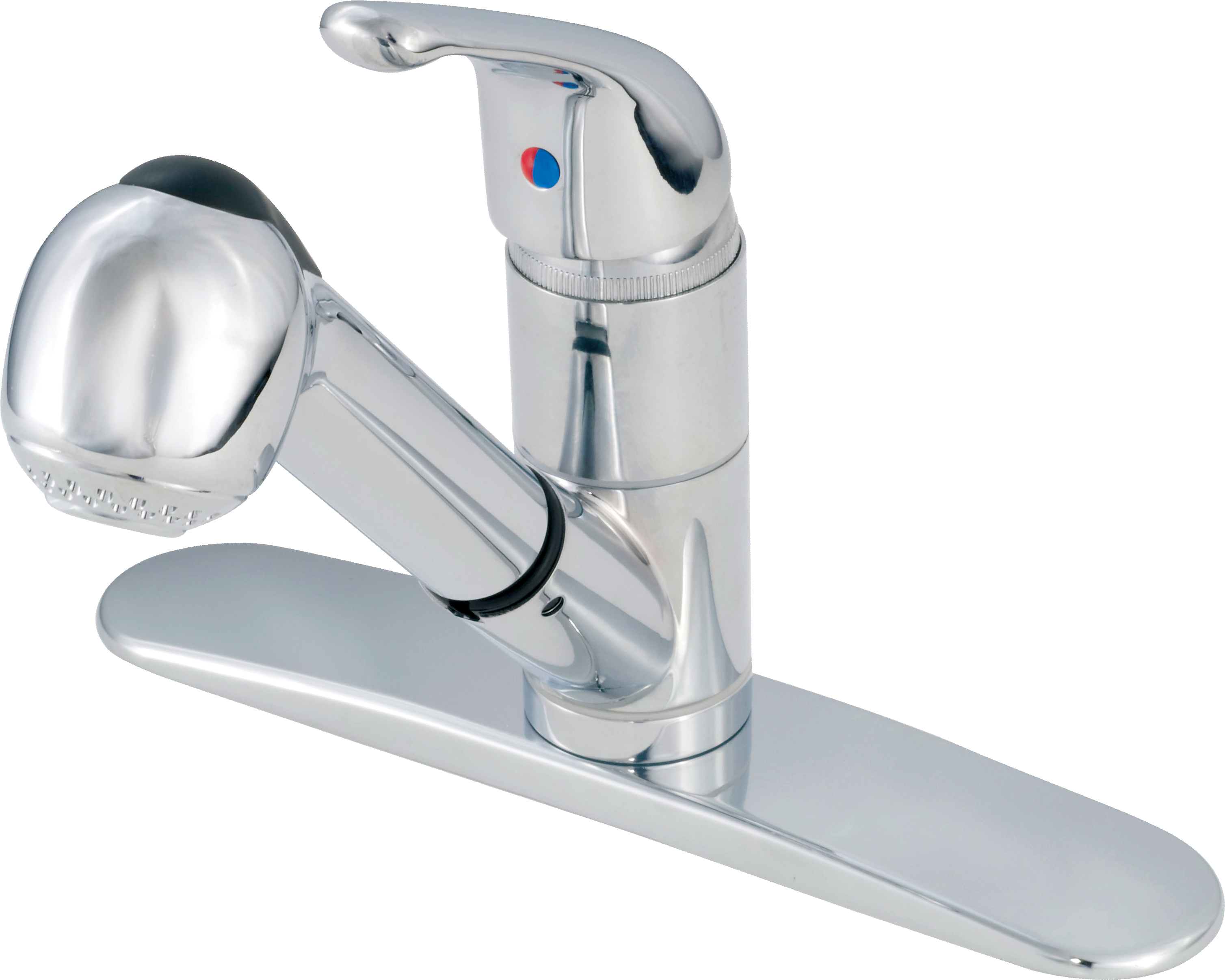 Single Handle Metal Kit W/ Pull-Out Spt Chrome