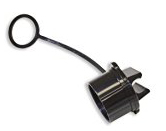 7-Way Trailer Plug Cover-Black PVC