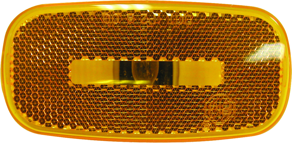 Amber Clearance & Side Marker Light With Reflex