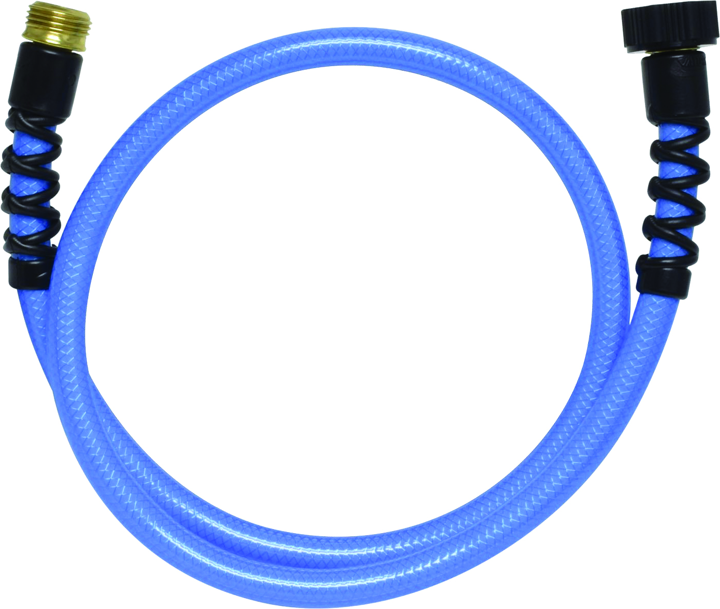 Drinking Water Utility Hose, 1/2 X 4', Blue  With Hang Card