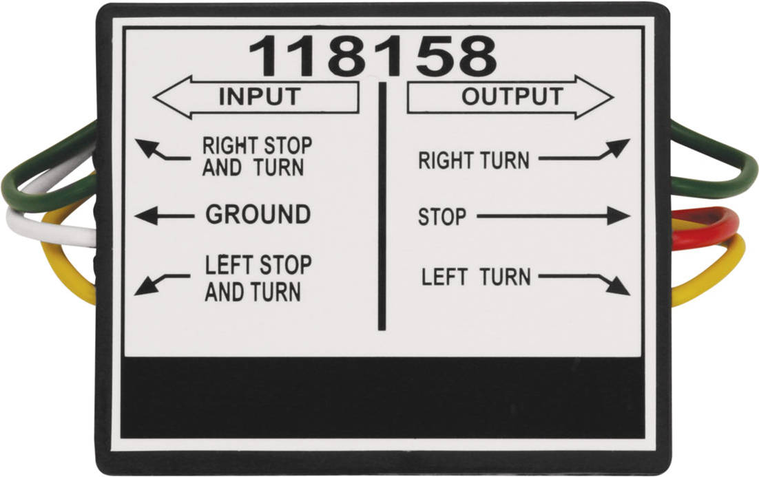 2 To 3 Taillight Converter For Connecting Tow Vehicles W/2 Wire Systems To Towed Vehicles W/3 Wire Systems