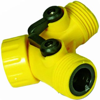 Garden Hose Y-Valve, Plastic Llc