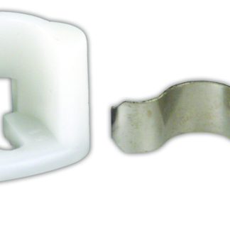 Nylon Friction Catch W/Metal Clip, 2/pkg.