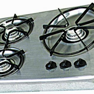 Stainless Top 3-Burner