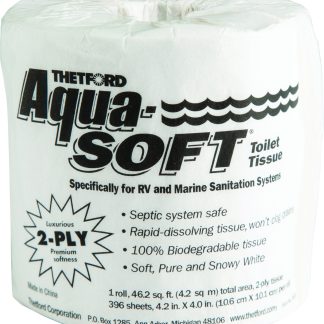 Aqua-Soft 2-Ply Toilet Tissue, Single Roll
