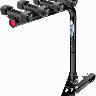 Eclipseu2122 Bike Carrier, 4 Bike, W/tilt Function, 2 Sq. Receiver Mount