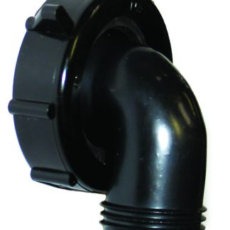 Drain Connector, 90u00b0, 1-1/2 X 3/4, Carded