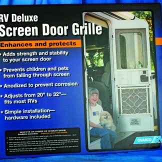Screen Door Deluxe Grille White