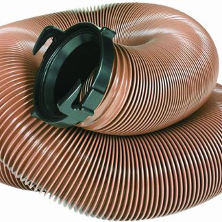 Hts 15' Heavy Duty Sewer Hose W/ Straight Hose Adpt