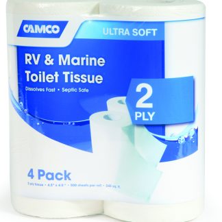 TST 2 Ply Toilet Tissue 4 Rolls, 500 Sheets