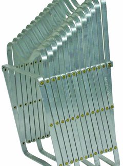 Sewer Hose Support - 10' Folding, Aluminum