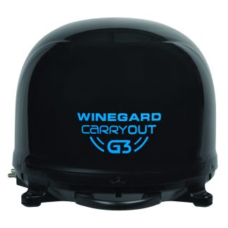Carryout G3 Automatic Satellite Antenna, Black