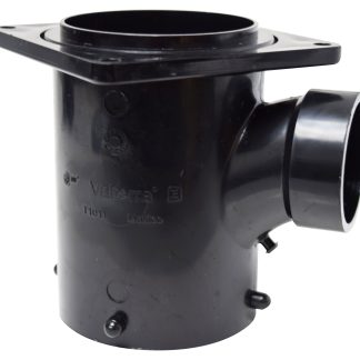 3 San Tee Reducing - 3 Bayonet X 3 Rotating Flange X 1-1/2 Hub