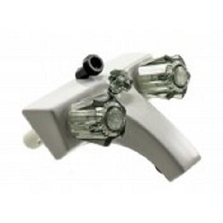 4 White Lav/shwr Smk Hdl Boxed