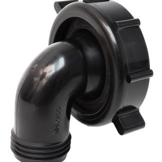 Drain Connector, 90u00b0, 1-1/2 X 3/4, Bulk