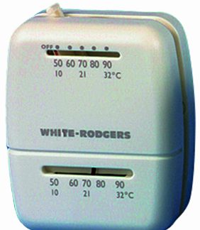 Wall Thermostat Heat & Cool Beige