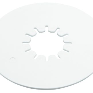 Fifth Wheel 10 Round Lube Plate, 3/16 Thick