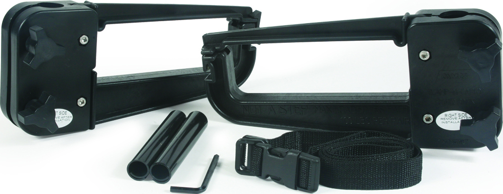 Clamp-N-Carry Chair And Bike Rack
