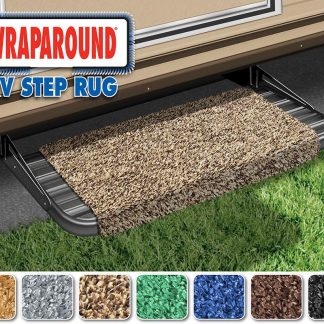 Wraparound RV Step Rug (18 Wide) - Brown