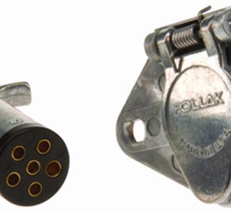 6 Pole H.d. Metal Car End