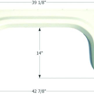 Single Fender Skirt Fs340