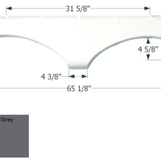 Pilgrim Tandem Fender Skirt Fs770