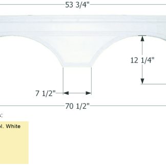 Tandem Fender Skirt Fs669