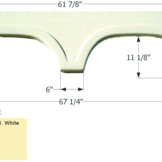 Tandem Fender Skirt Fs600