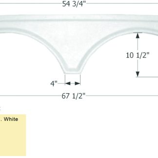 Tandem Fender Skirt Fs668
