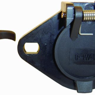 6 Pole Plastic Connector-Trlr