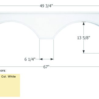 Tandem Fender Skirt Fs500