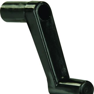 1 Black Plastic Window Crank