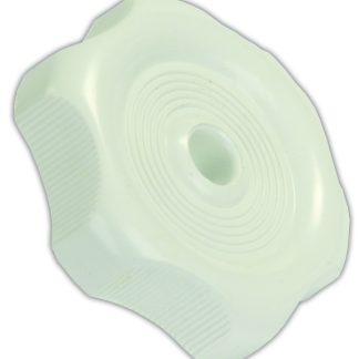 White Window Knob W/1/2 Shaft
