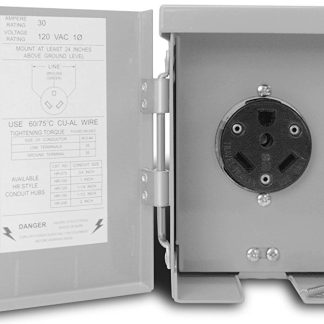 50-AMP Power Outlet Box
