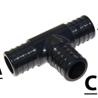 1/2" Equal Radel Tee