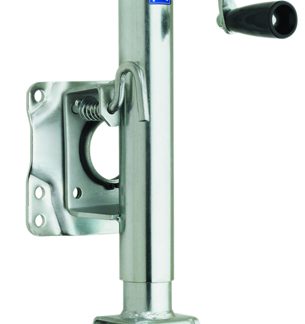 1000 Lbs., Swivel, Zinc Plated, 6" Poly Wheel